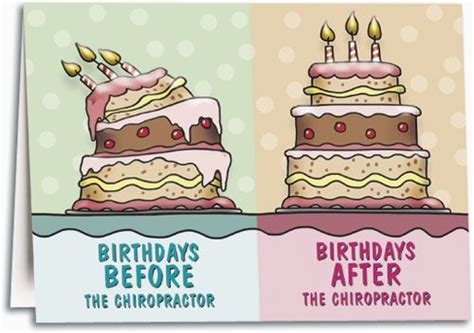 Chiropractic Birthday Cards For Patients 